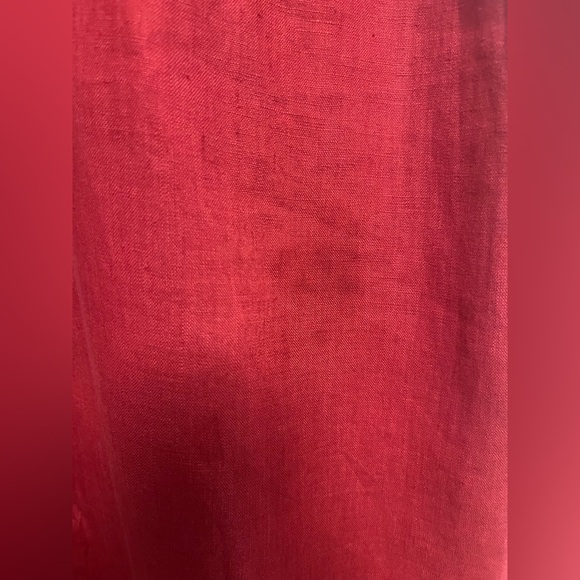 Easy, flattering linen tie front dress from J Jill - Picture 6 of 6